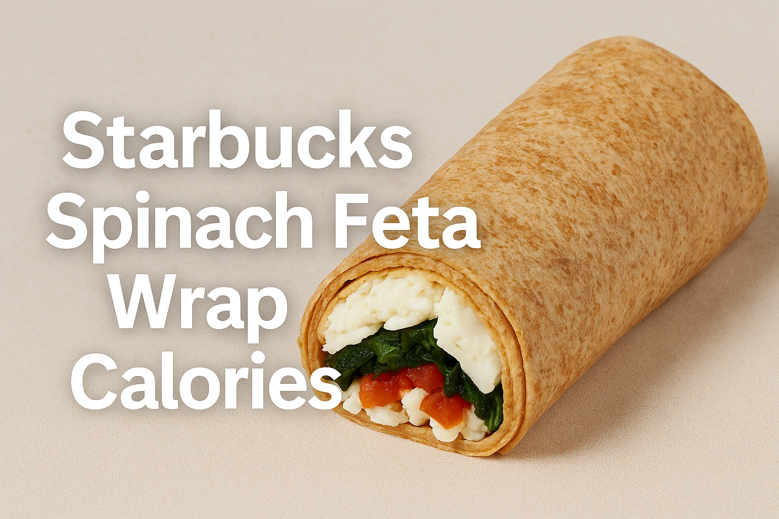 Starbucks Spinach Feta Wrap Calories